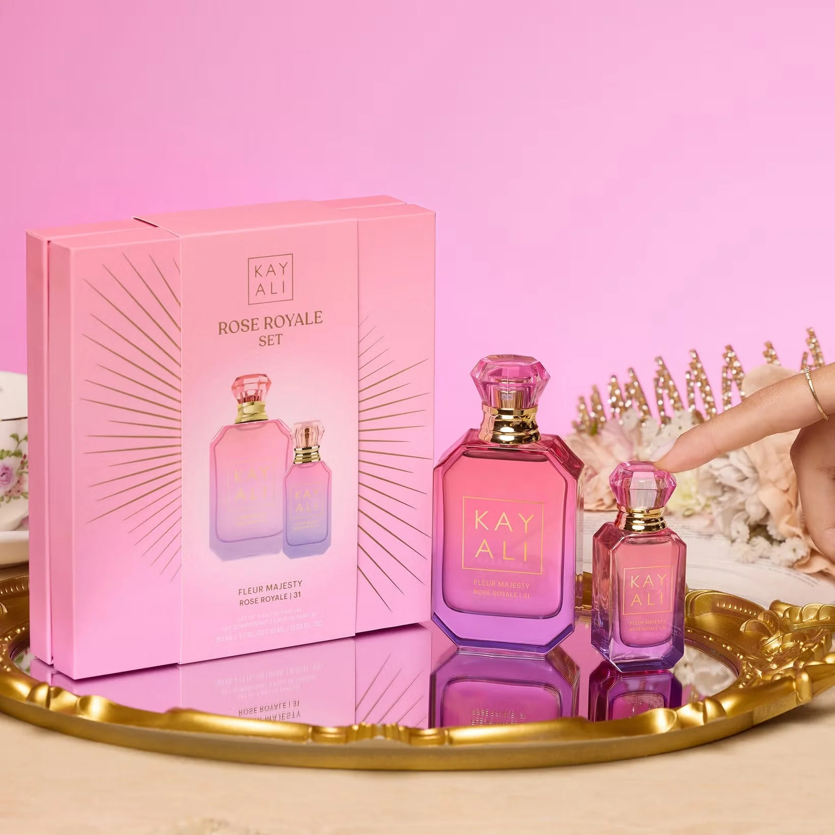 Fleur Majesty Duo Set (Fleur Majesty Rose Royale) [USA/CAN] - Image 4